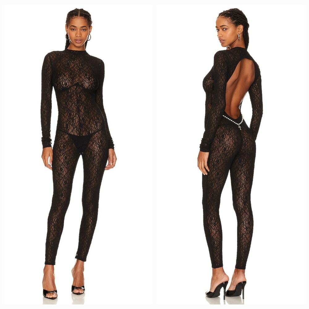 LOBA Lola Catsuit in Black Small